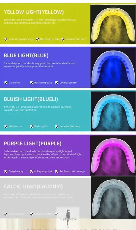 Fashionsarah.com Fashionsarah.com Professional 7 Colors PDT LED Face Lift Beauty Machine