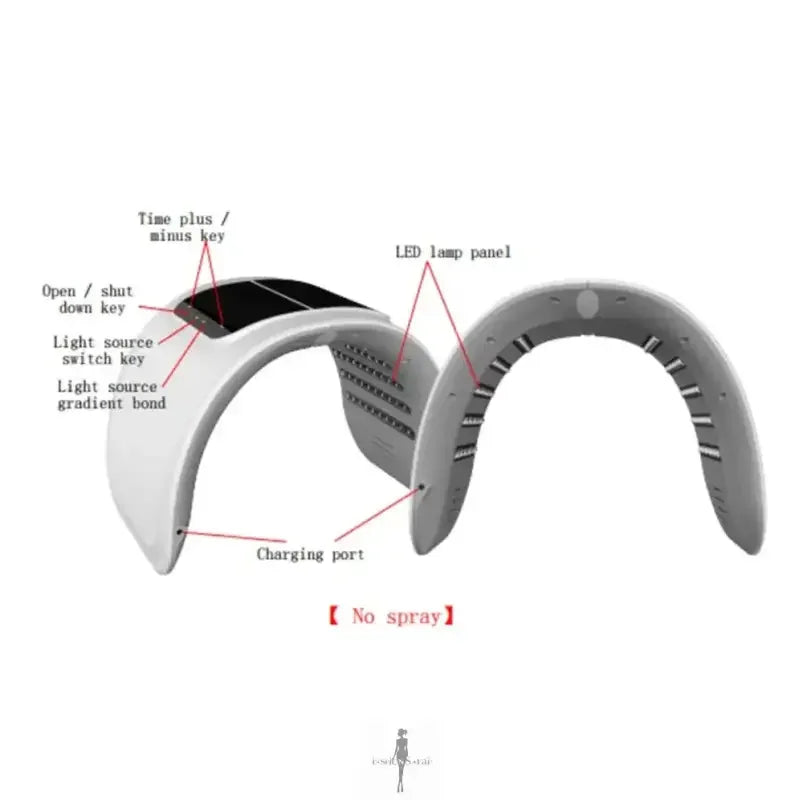 Fashionsarah.com Fashionsarah.com Professional 7 Colors PDT LED Face Lift Beauty Machine