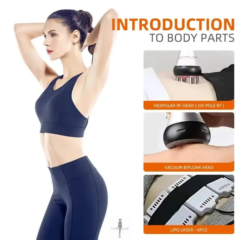 Fashionsarah.com Fashionsarah.com Professional 6-in-1 KIM 8 Cavitation Machine