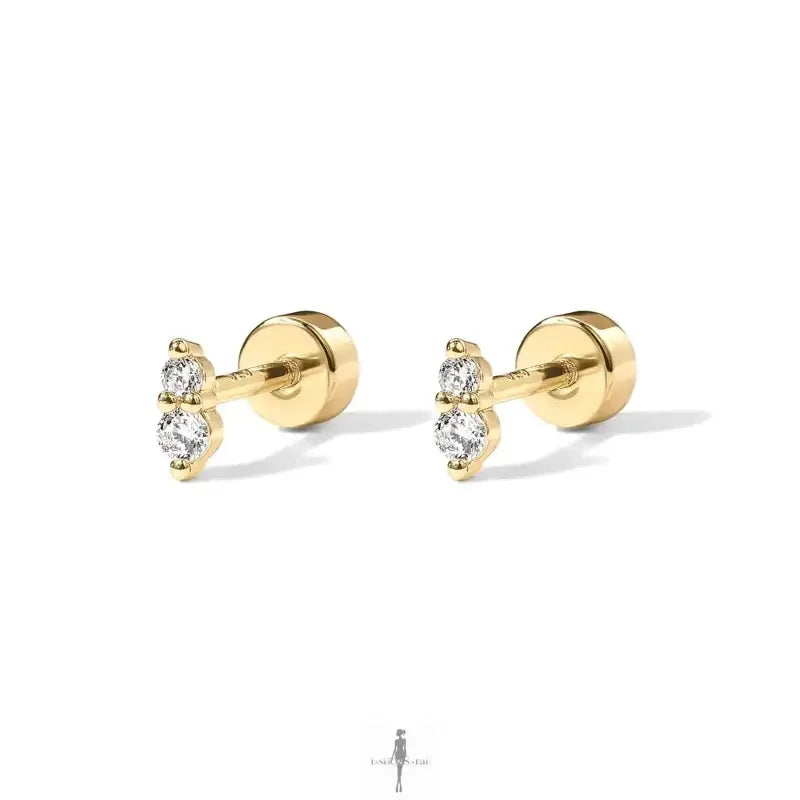 Fashionsarah.com Fashionsarah.com 14K Gold Zirconia Earrings