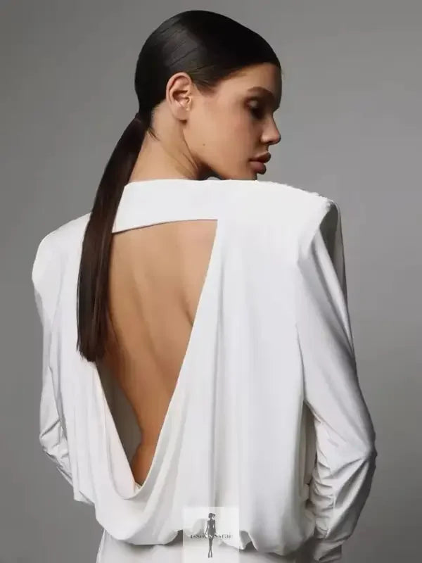 Fashionsarah.com Fashionsarah.com Ruched Elegant Bodysuit