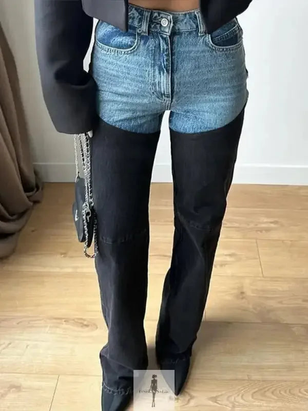 Fashionsarah.com Fashionsarah.com New Straight Denim Pants