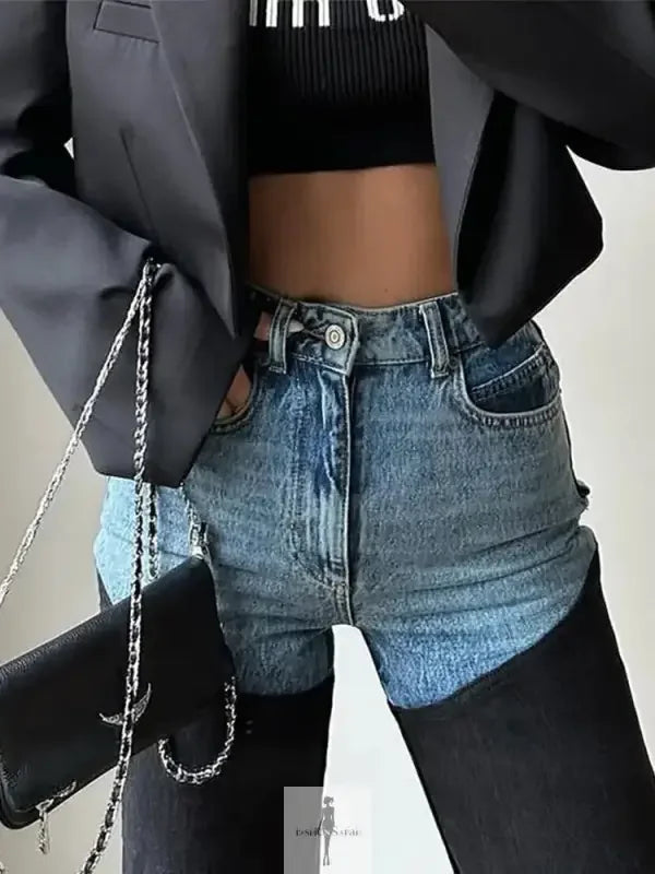 Fashionsarah.com Fashionsarah.com New Straight Denim Pants