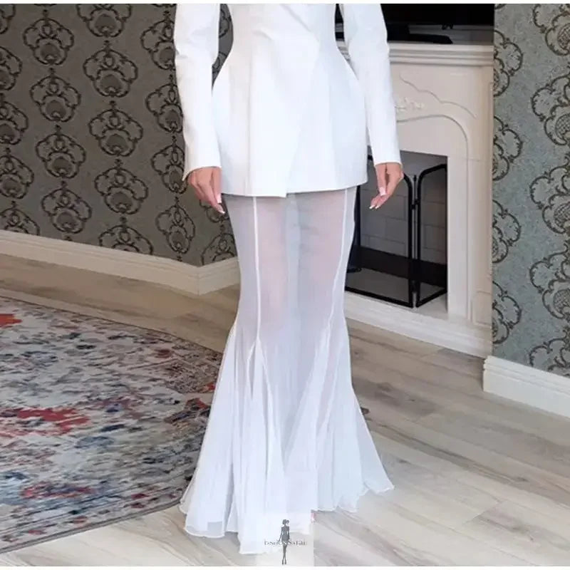 Fashionsarah.com Fashionsarah.com Elegant Blazer and Skirt Set