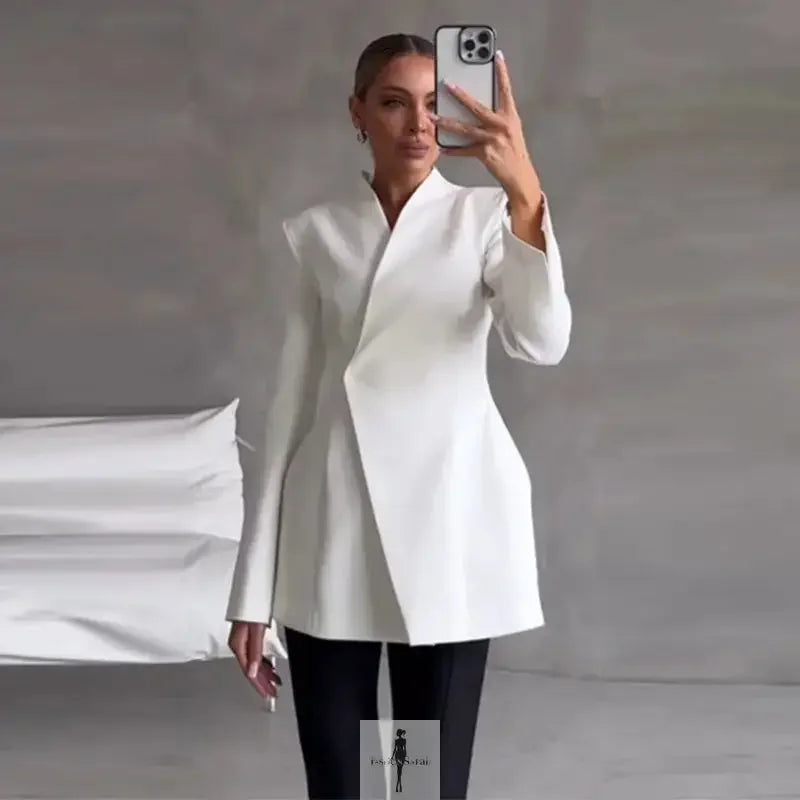 Fashionsarah.com Fashionsarah.com Elegant Blazer and Skirt Set