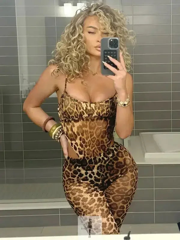 Fashionsarah.com Fashionsarah.com Matching Set Bodysuit Tops with Flare Pants