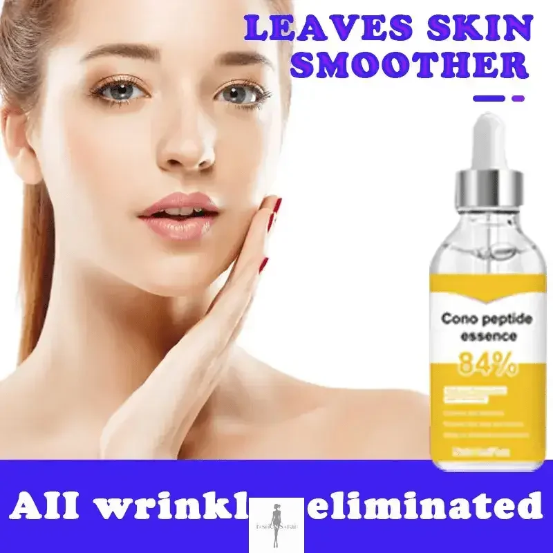 Cono Peptide Essence in clear bottle with dropper for anti-aging serum wrinkle remover