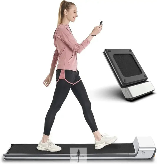 WalkingPad Foldable Treadmill with remote control for convenient walking workouts