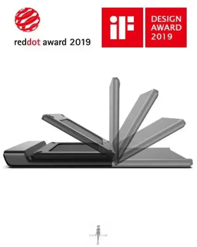 Foldable gray WalkingPad Foldable Treadmill for convenient exercise solutions