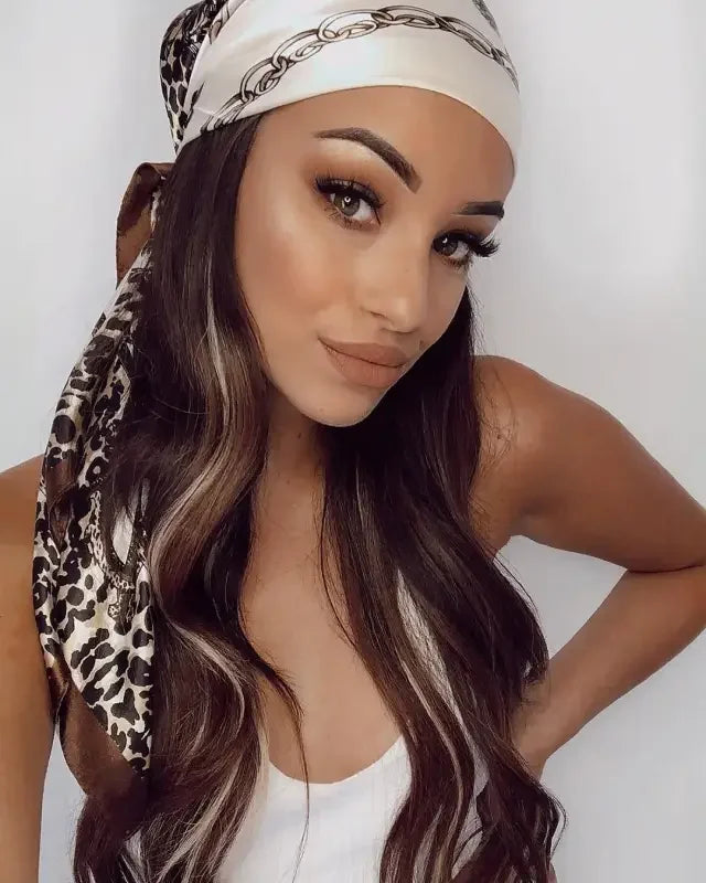 Satin Scarfs - Color Η