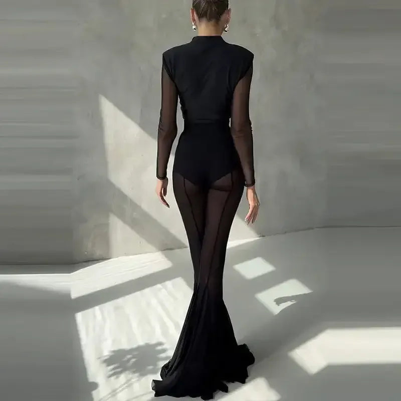 Elegant Mesh Pants - elegant pants