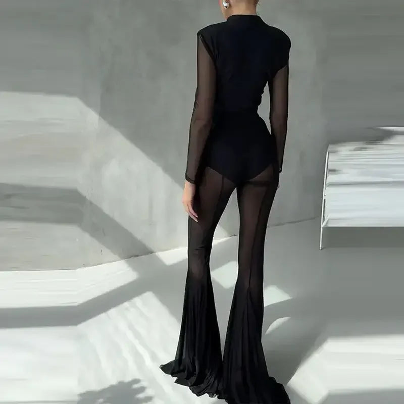 Elegant Mesh Pants - elegant pants