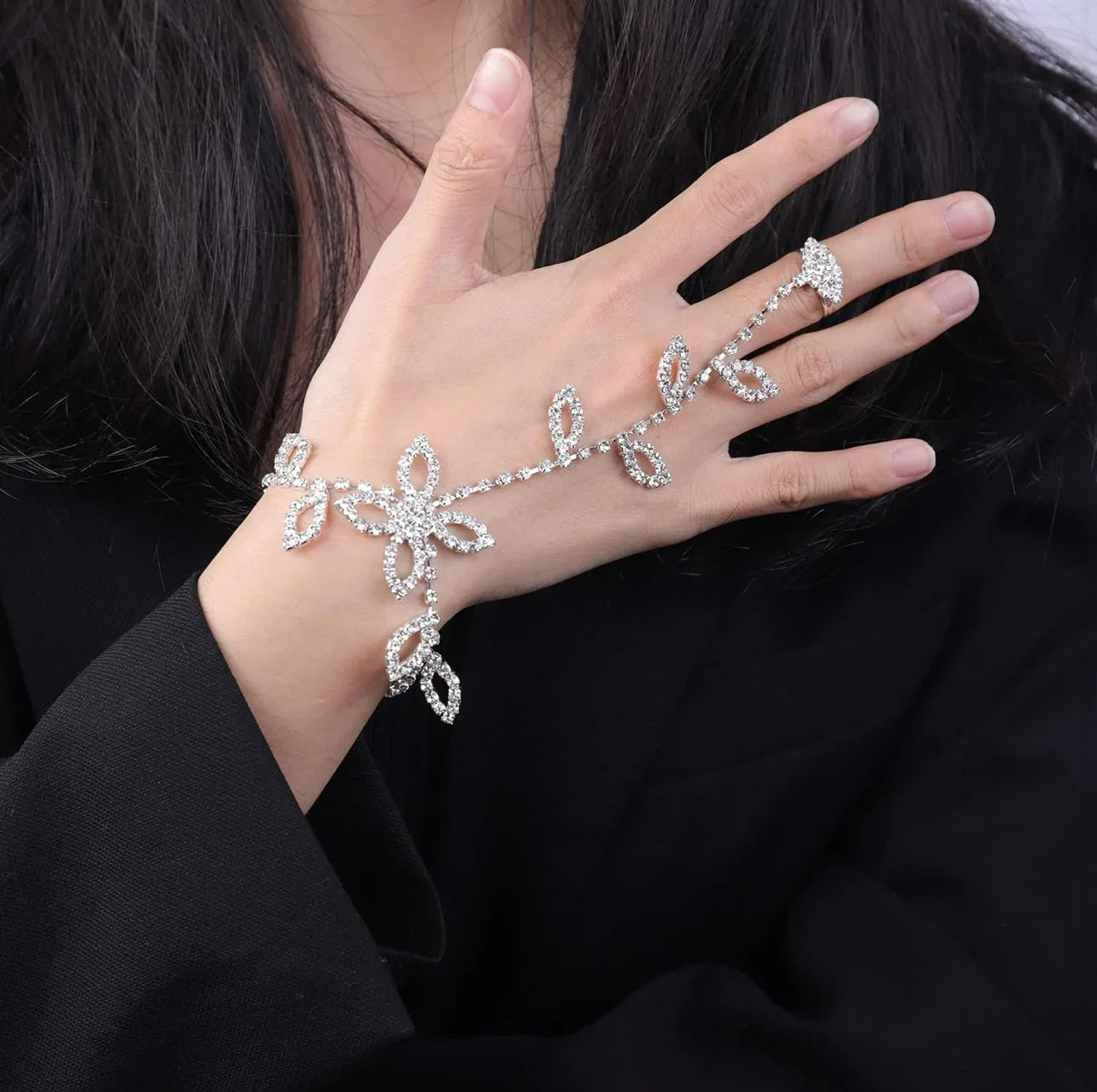 Luxury Leaf Finger Anklet - Fashionsarah.com