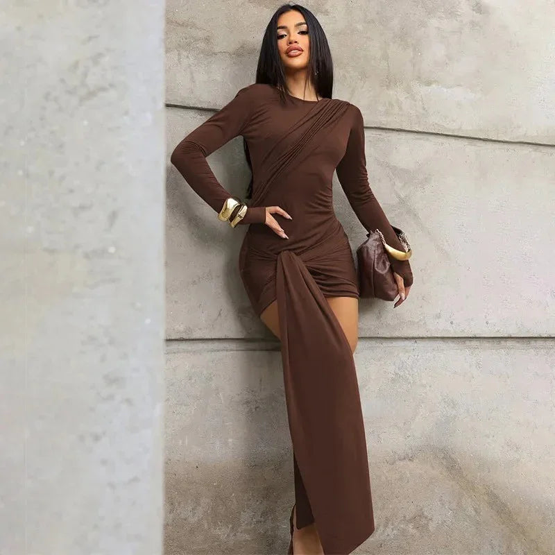 Elegant Bandage Slim Mini Dress - Fashionsarah.com