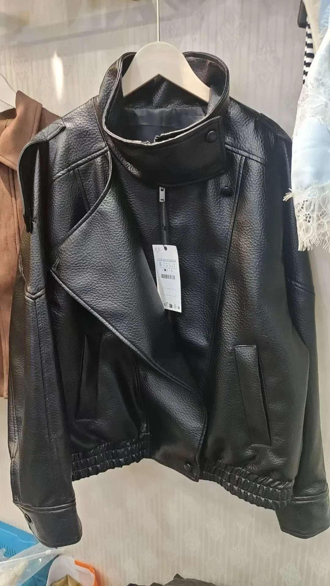 New Loose Zipper Jacket - Fashionsarah.com