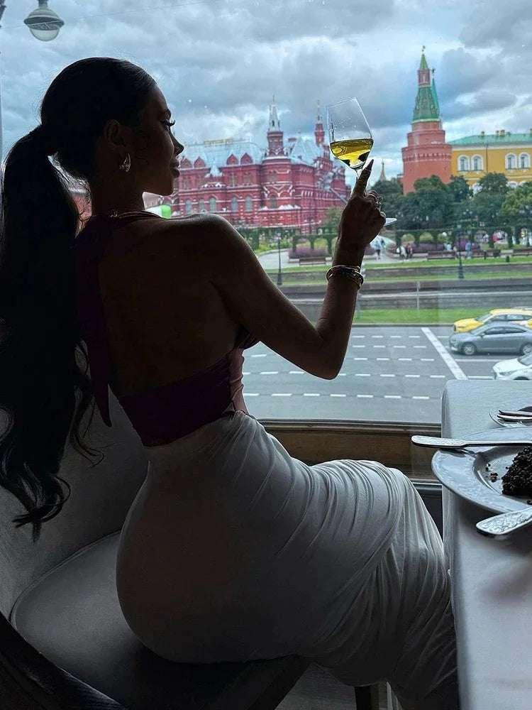 Ruched Elegant Maxi Dress - Fashionsarah.com