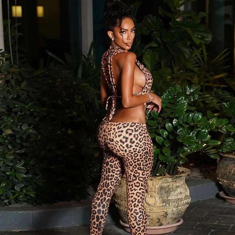 Deep V-neck Party Jumpsuits - Fashionsarah.com