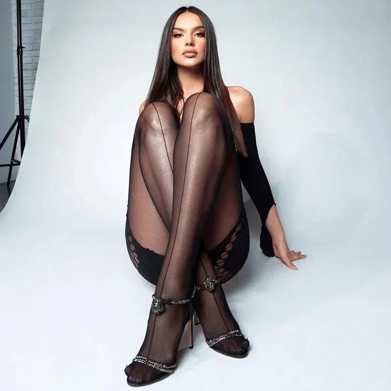 Skinny Backseam Stockings - Fashionsarah.com