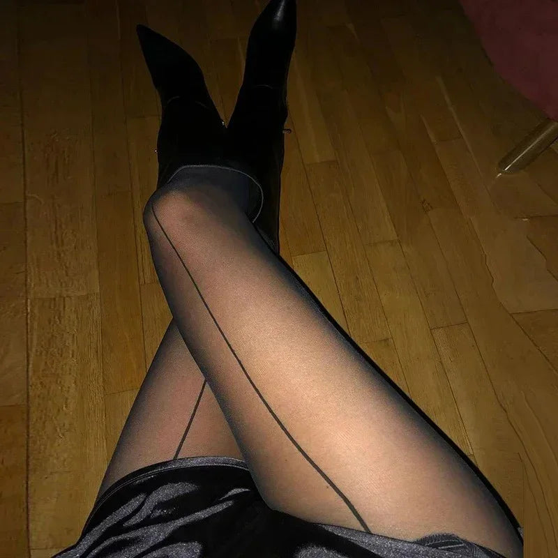 Skinny Backseam Stockings - Fashionsarah.com