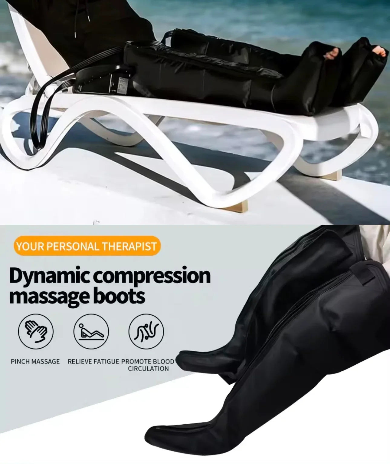 Dynamic Compression Massage Boots /6 in 1 Leg Massager - Fashionsarah.com