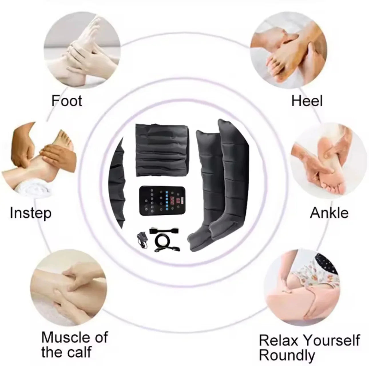 Dynamic Compression Massage Boots /6 in 1 Leg Massager - Fashionsarah.com