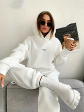 Load image into Gallery viewer, Fleece Hooded Casual Sports Sets | Fashionsarah.com