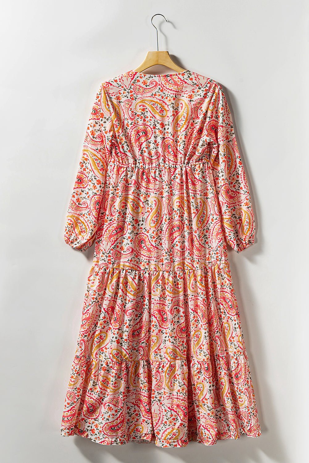 Boho Holiday Paisley Maxi Dress | Fashionsarah.com