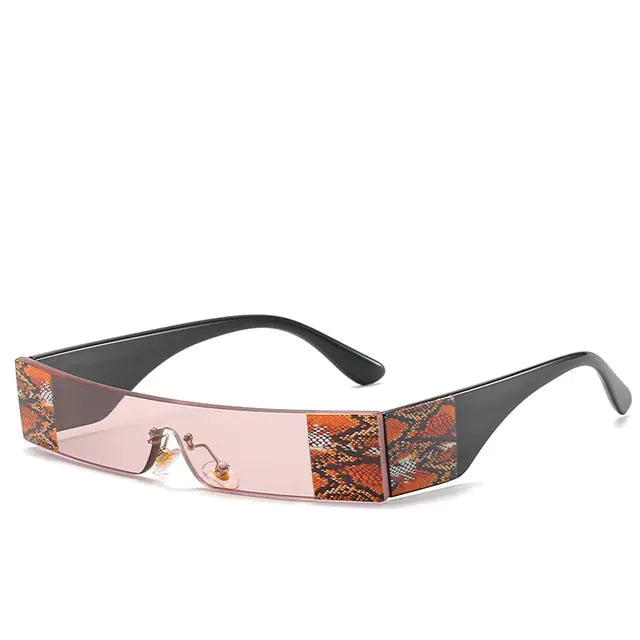 Fashion Snake Tattoo Rectangle Sunglasses | Fashionsarah.com