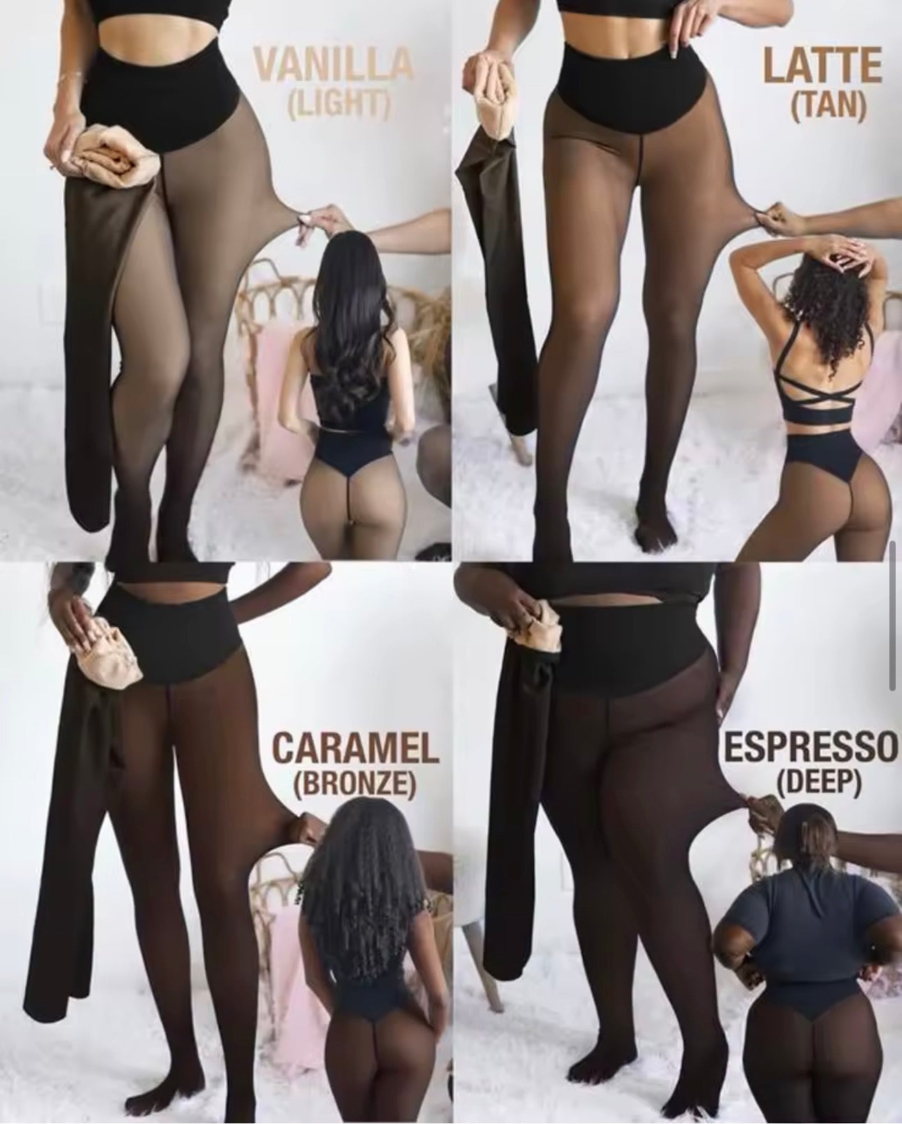 Shaping Wool  Pantyhose Leggings - Fashionsarah.com