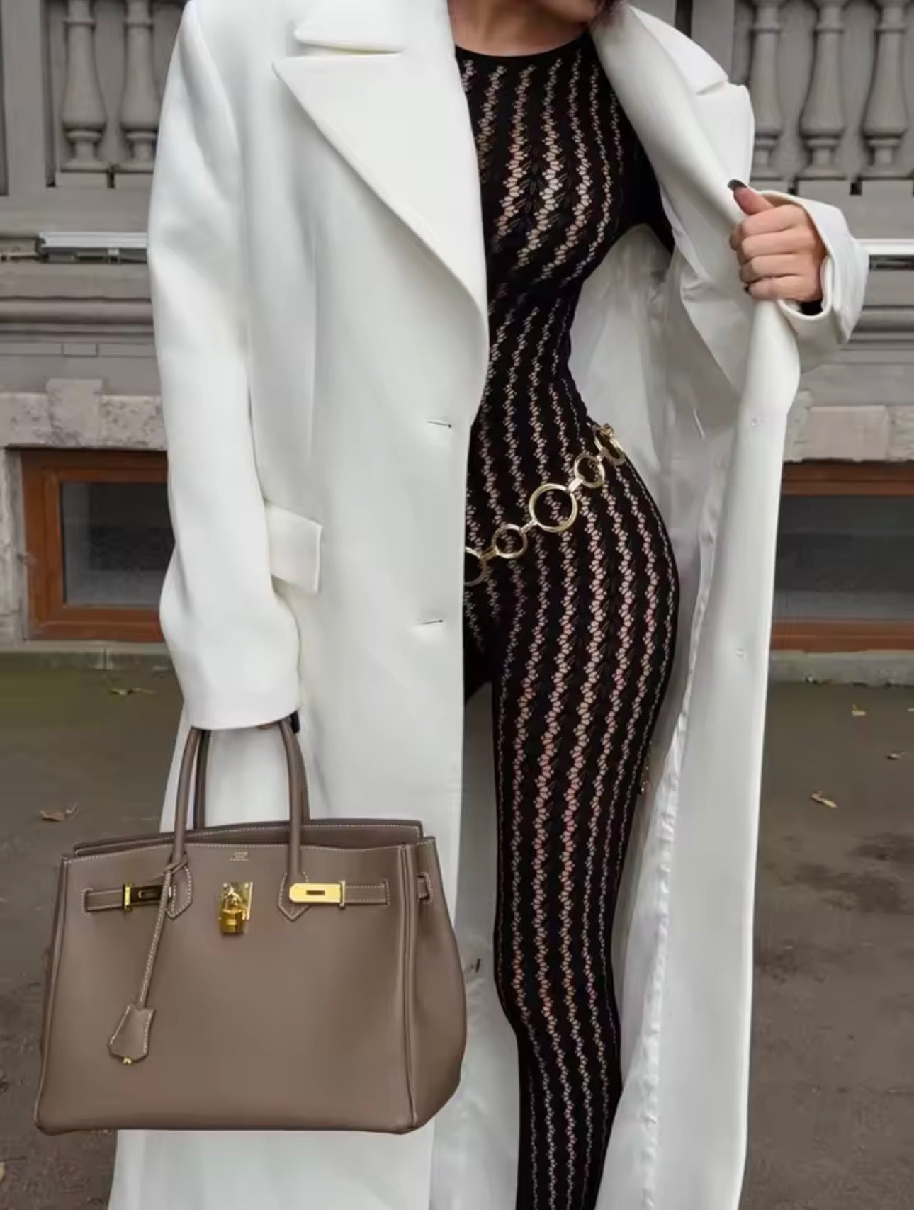 See-Through Sexy Black Jumpsuit