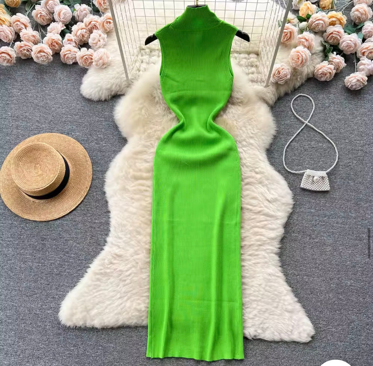 Streetwear Mid-Calf Dress - Fashionsarah.com