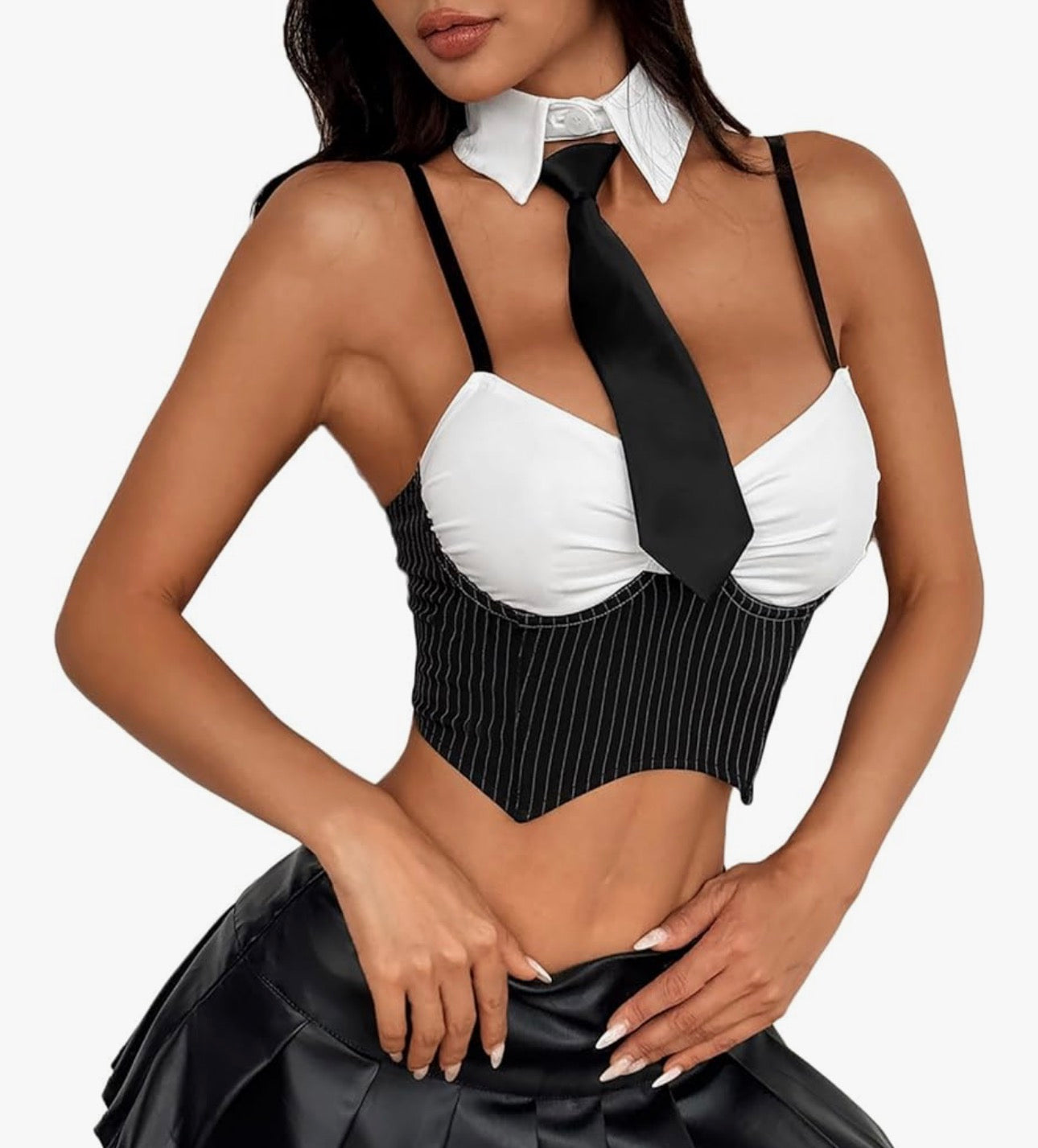 Striped Mini Tank Top