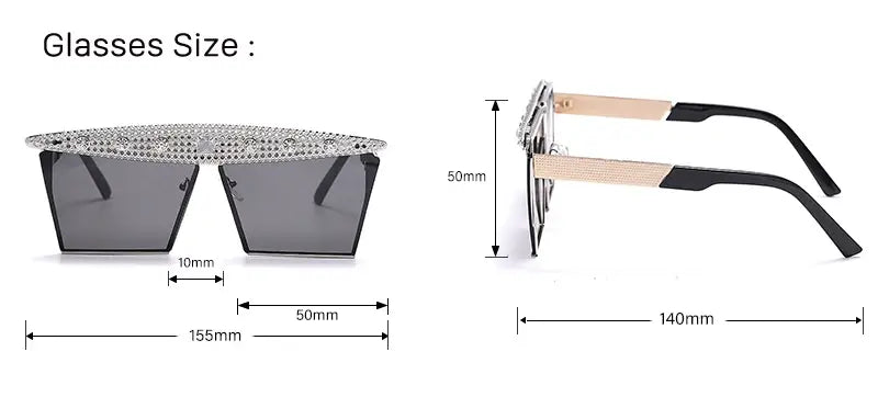Luxurious Mirror Sunglasses