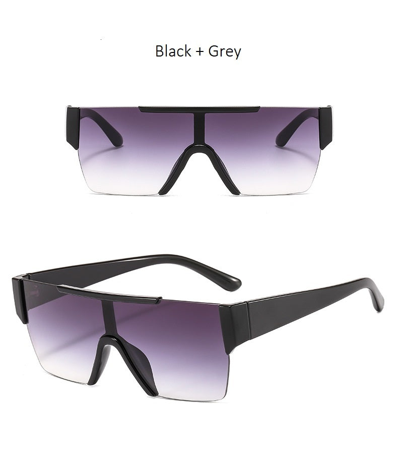 New Fashion Rimless Mirror Anti-UV Sunglasses | Fashionsarah.com