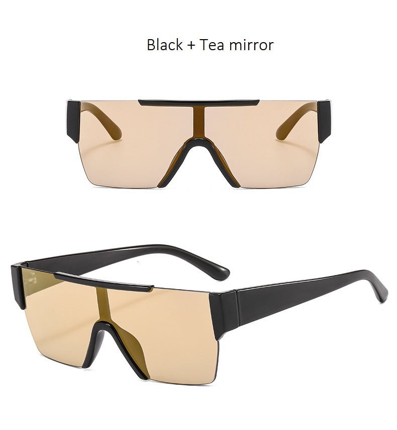 New Fashion Rimless Mirror Anti-UV Sunglasses | Fashionsarah.com