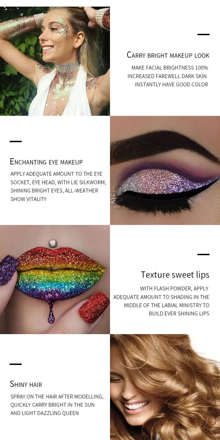 Diamond Eyeshadow / Lipstick / Nail Bloom Charm