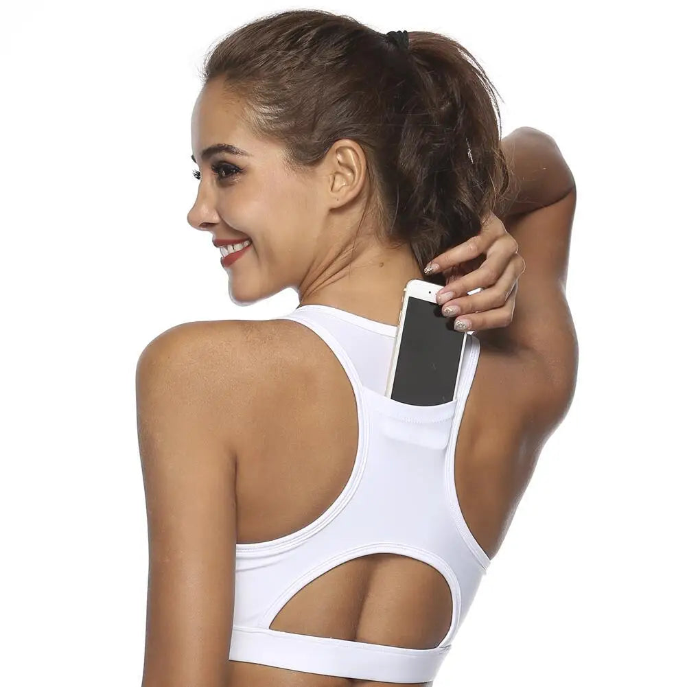 Yoga Top with Pocket | Fashionsarah.com