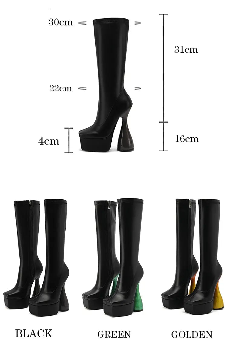 Special-shaped high heels
