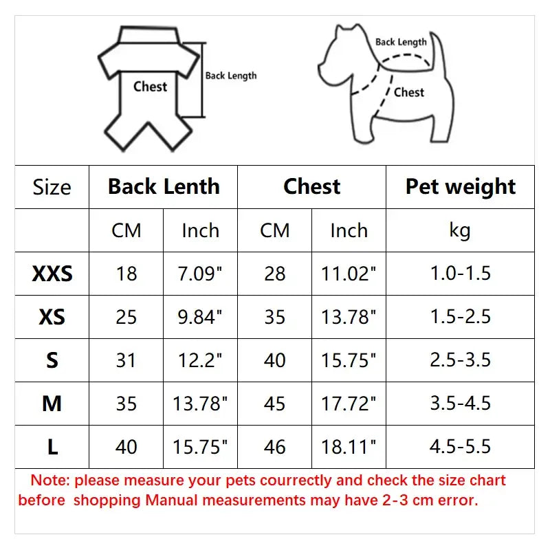 Pet Winter Clothes