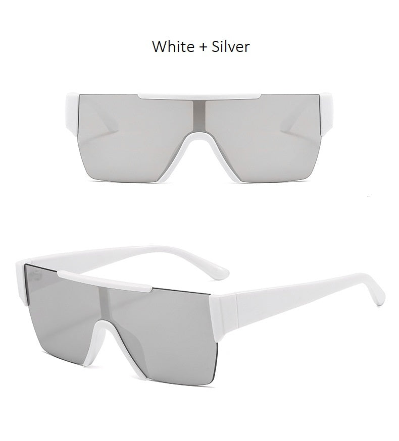 New Fashion Rimless Mirror Anti-UV Sunglasses | Fashionsarah.com