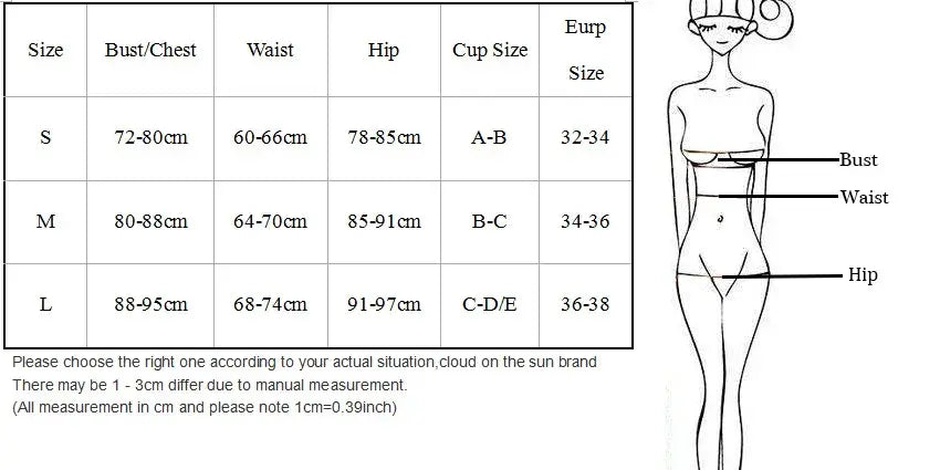 Strapless Push Up Bikini Set