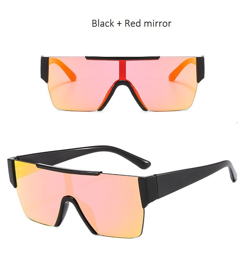 New Fashion Rimless Mirror Anti-UV Sunglasses | Fashionsarah.com