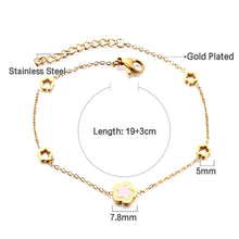 Load image into Gallery viewer, New 4 Peach Blossoms Bracelet | Fashionsarah.com