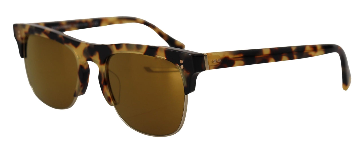 Dolce & Gabbana Brown Gold Acetate Havana DG430A Sunglasses | Fashionsarah.com