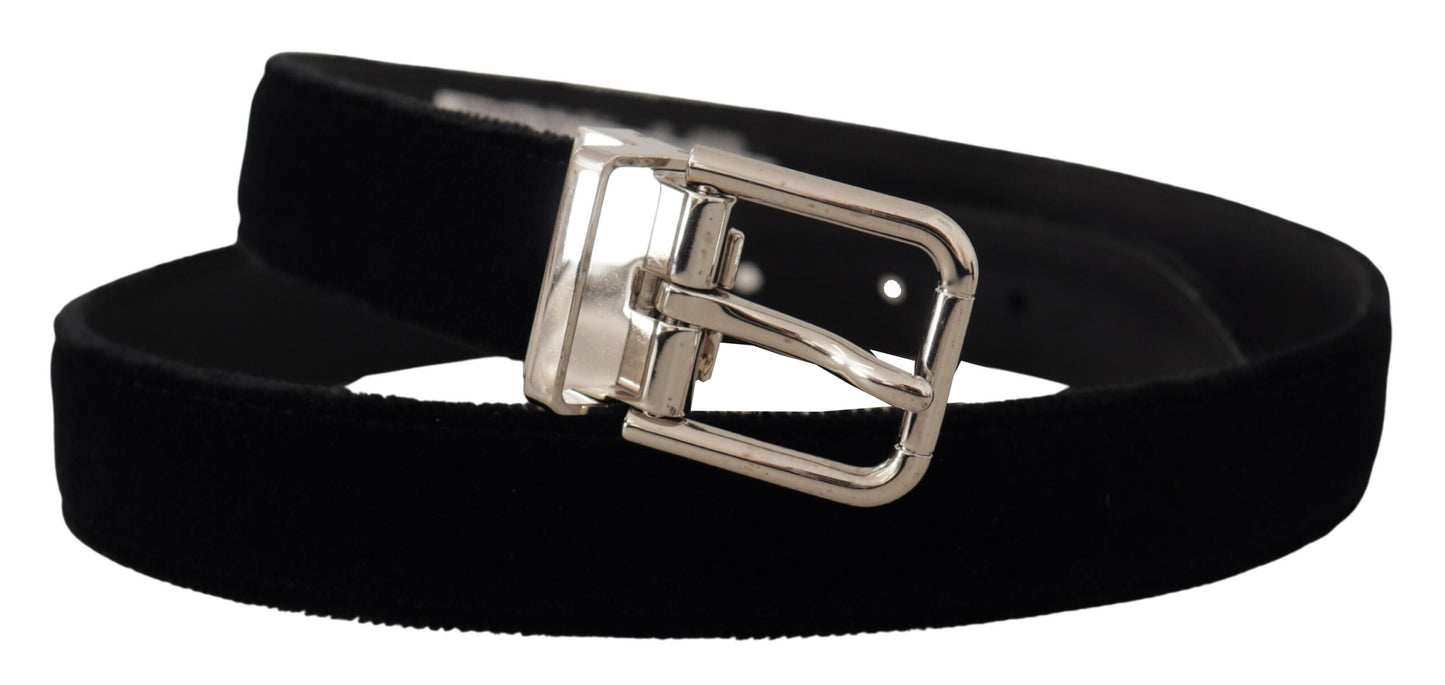 Fashionsarah.com Fashionsarah.com Dolce & Gabbana Elegant Grosgrain Leather Belt