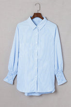 Load image into Gallery viewer, Striped Boyfriend Shirt with Pocket | Fashionsarah.com