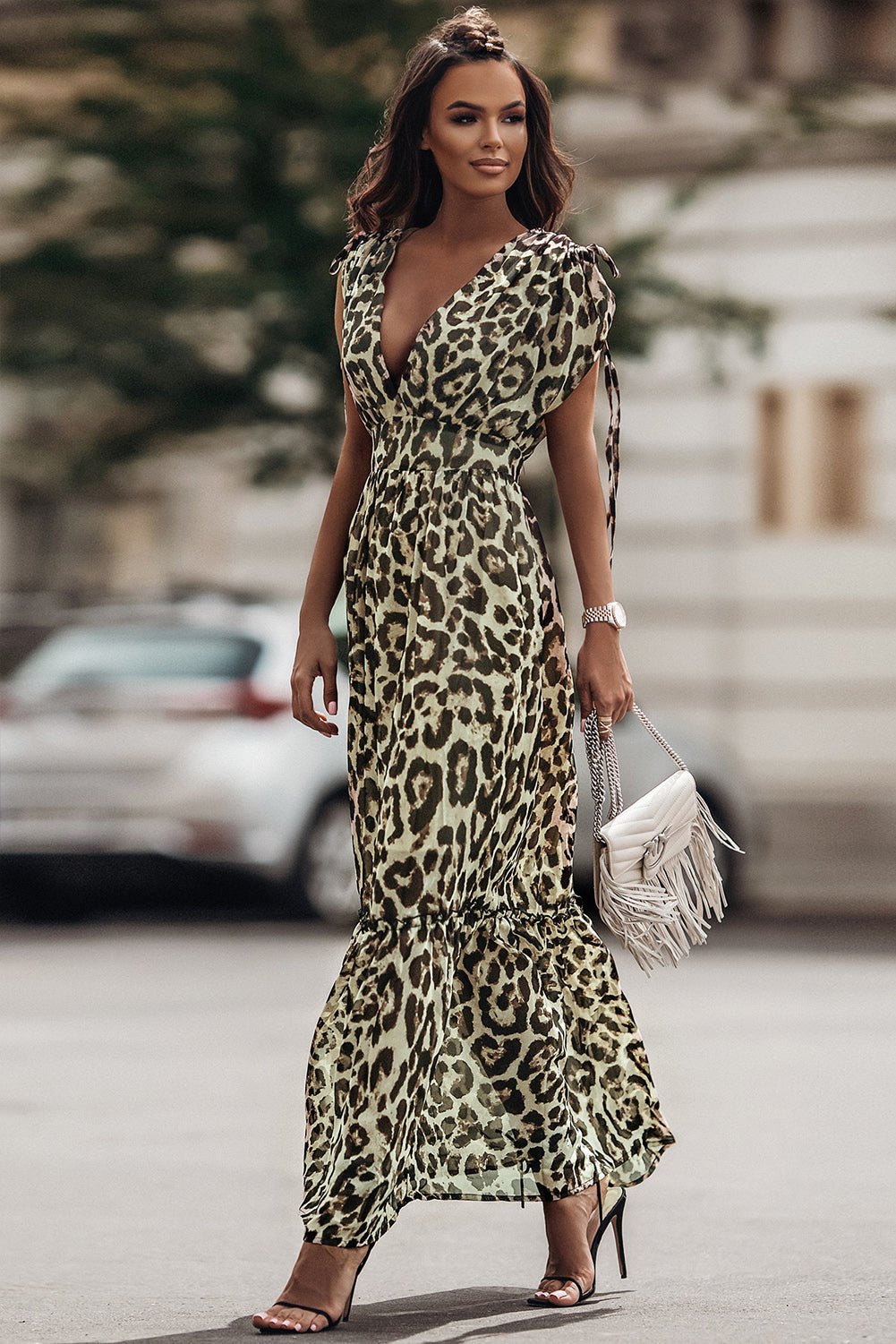 Fashionsarah.com New Leopard Maxi Dress