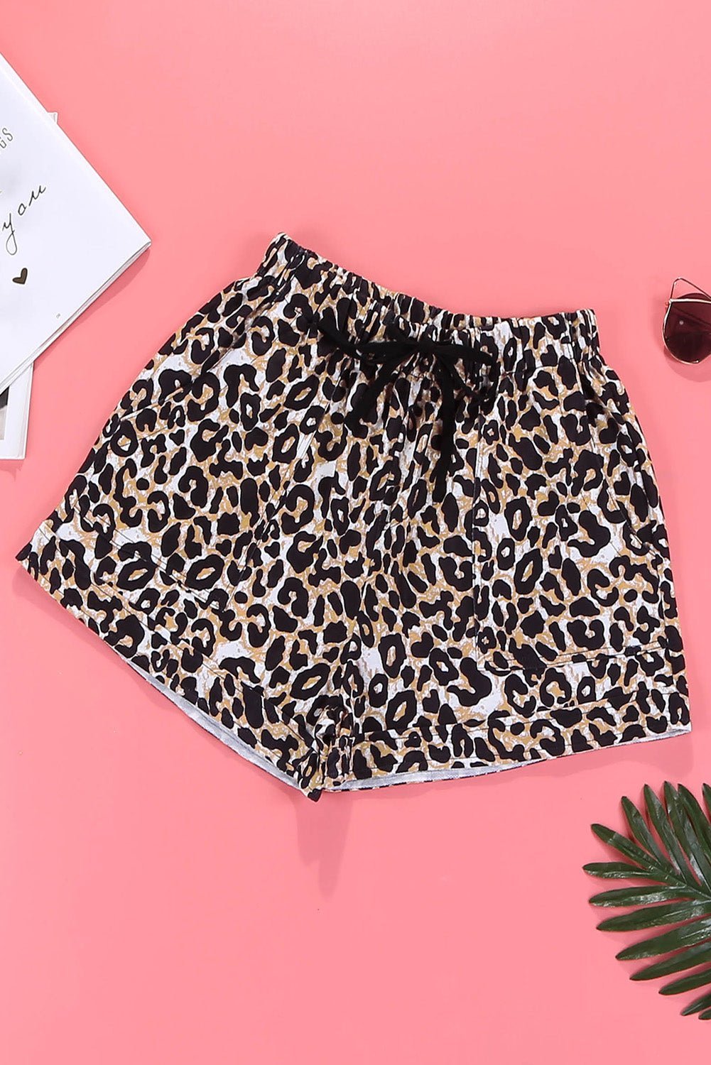 Fashionsarah.com Leopard Shorts With Pockets