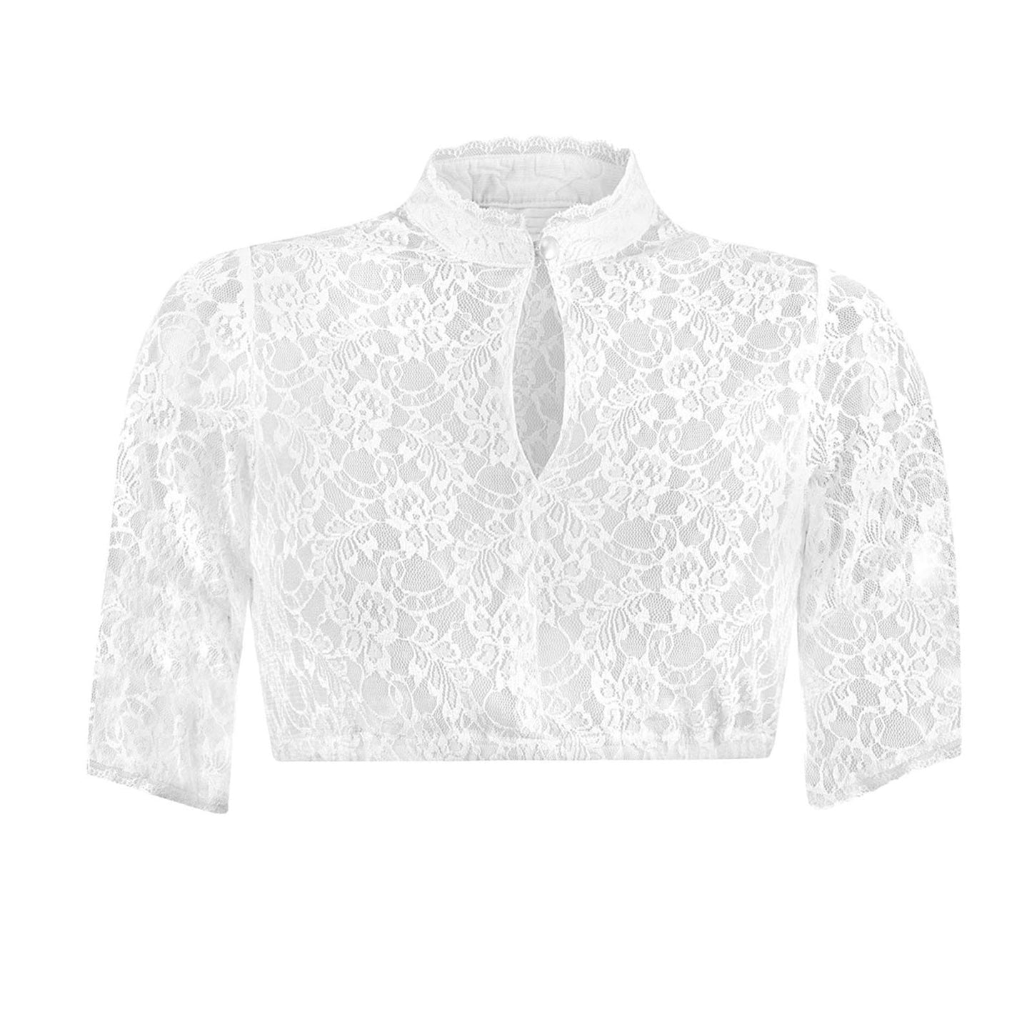 Fashionsarah.com Fashionsarah.com Transparent Lace Shirt