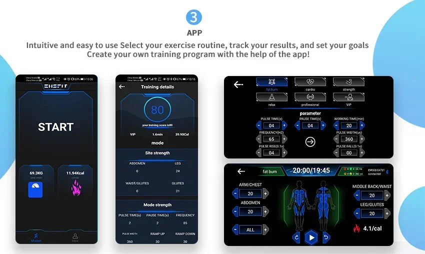 Wireless EMS body training suit for personal home use - Fashionsarah.com